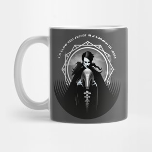 I´ll you terror in a handful of dust. Fan art. Mug